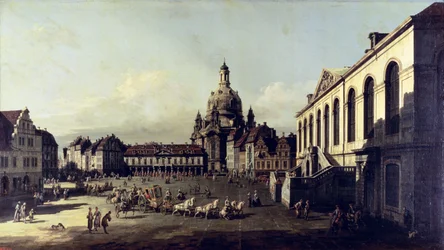 Nya torget i Dresden, 1747